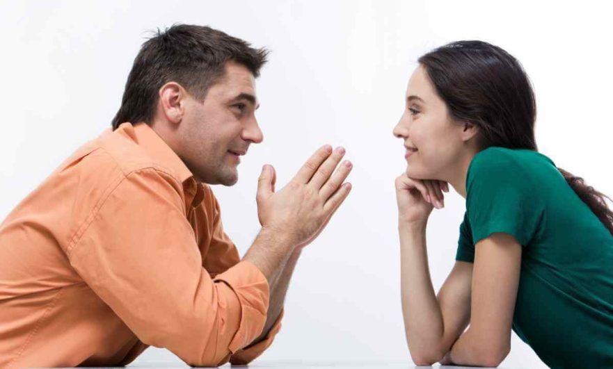 Couple talking - know your spouse