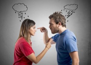 Couple arguing - criticism